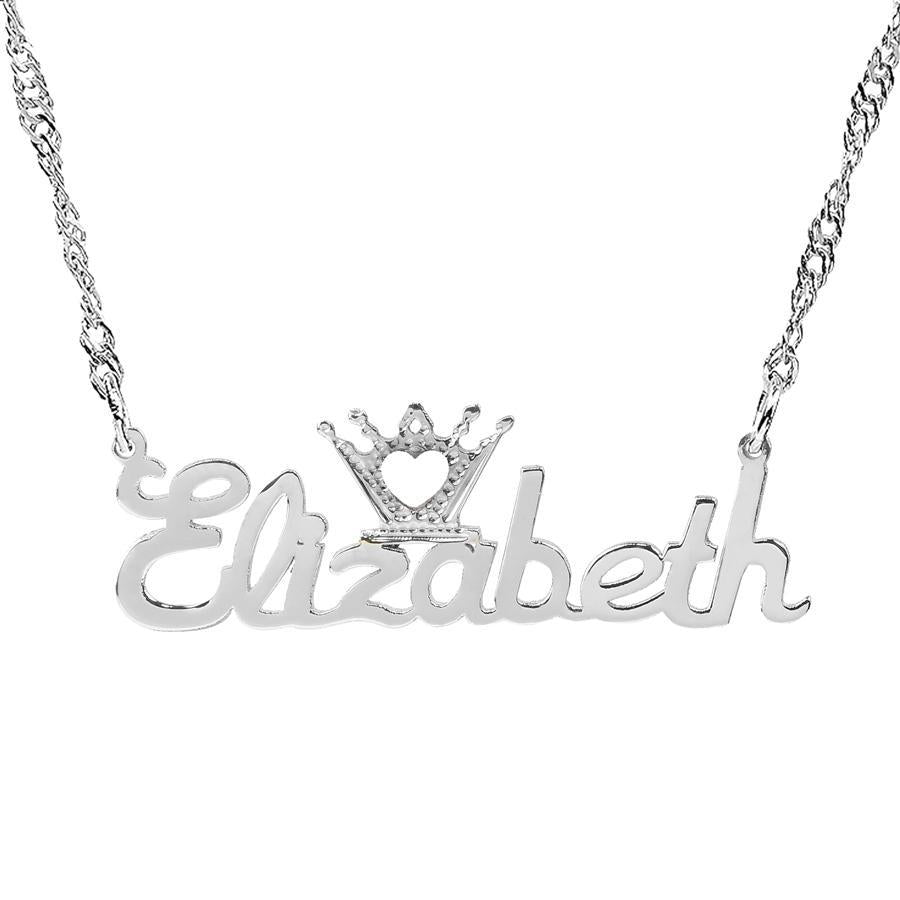 Personalized Crown Name Plate