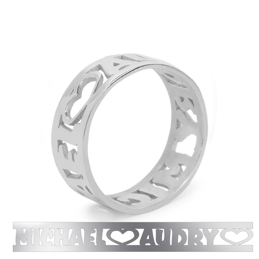 CUT OUT LOVE RING
