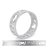 CUT OUT LOVE RING