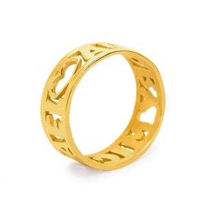 CUT OUT LOVE RING